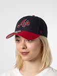 Бейсболка 47 BRAND арт. B-MVPTT01WBV-NY Atlanta Braves MLB (темно-синий / красный)